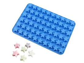 Molde silicona 60 estrellitas 